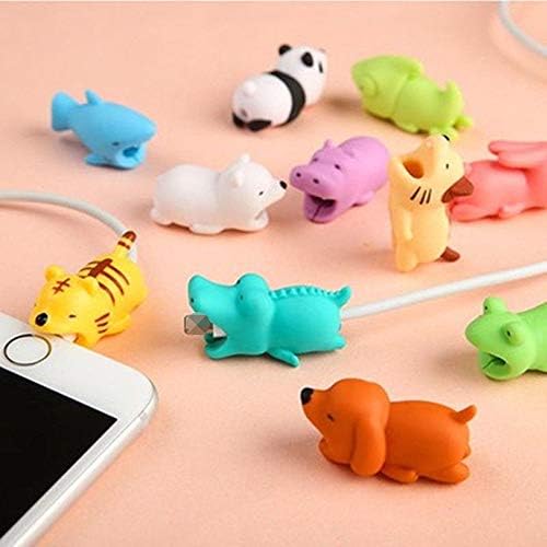 Animal Cable Protector, Cute Animal Bite Compatible for Charging Cable Cord Protector
