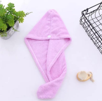 Towel Hair Dryer Wrap   Hair Turban Wrap Drying Head Towels for Women