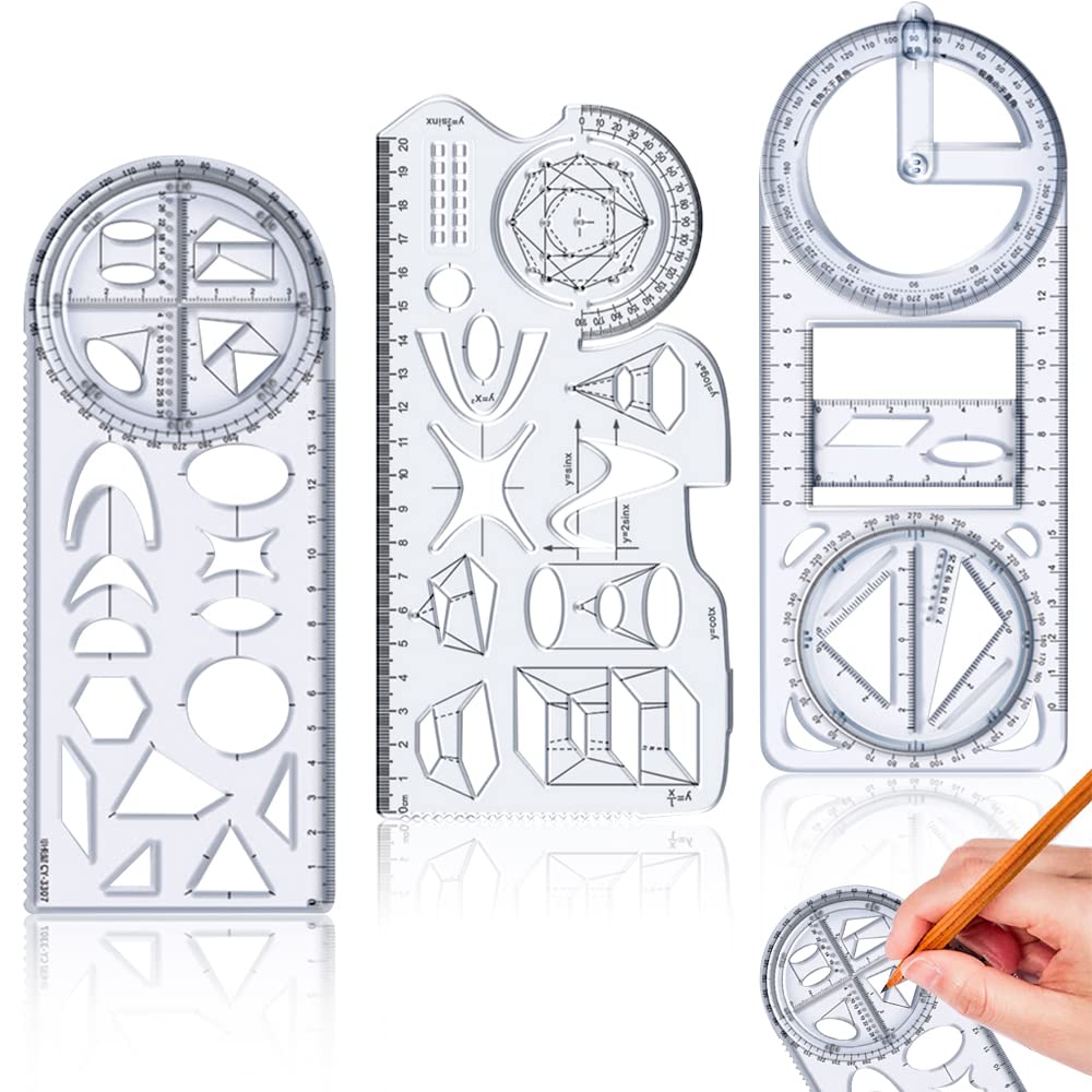 Multifunctional Geometric Ruler