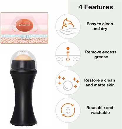 Oil Absorbing Volcanic Face Roller