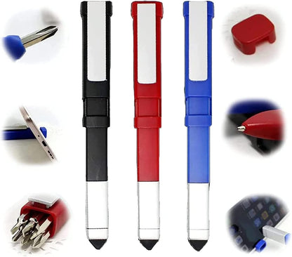 4 in 1 Multifunctional Pen , Phone holder, Stylus, Screwdriver