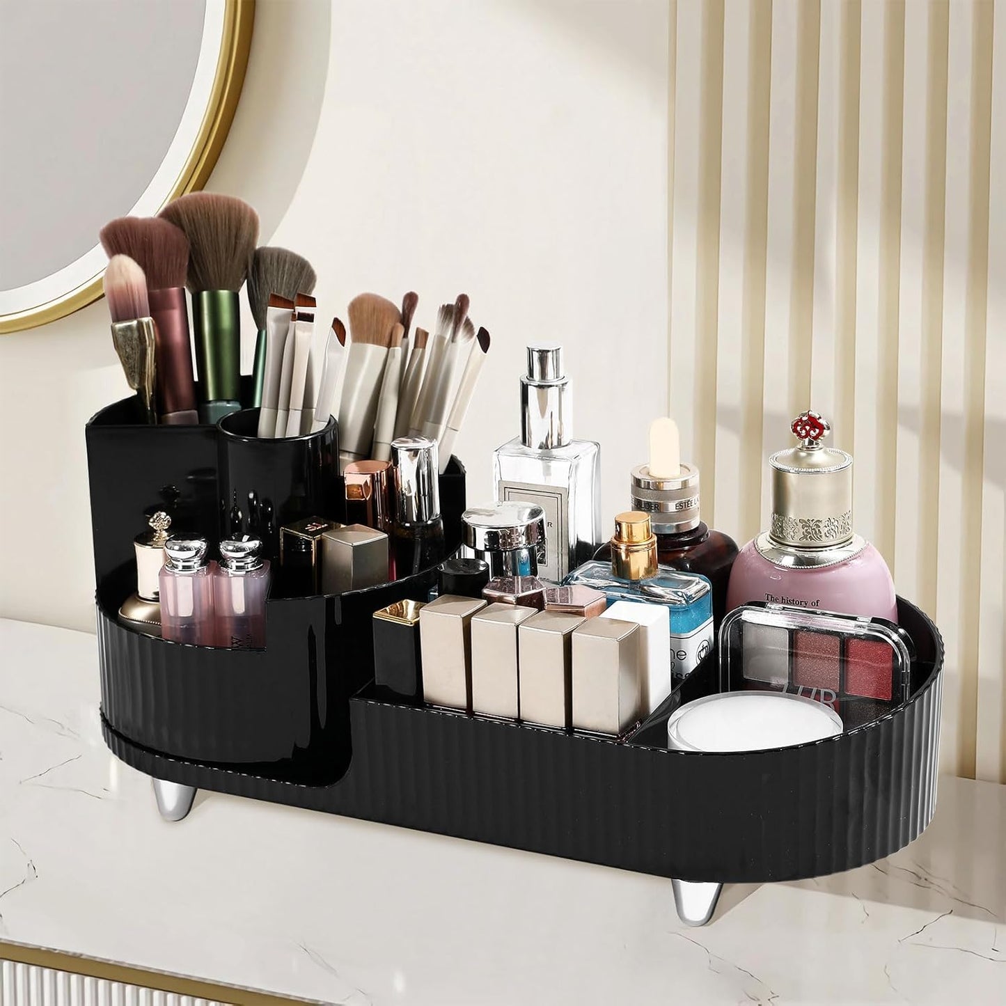 Large Rotating Makeup Organizer