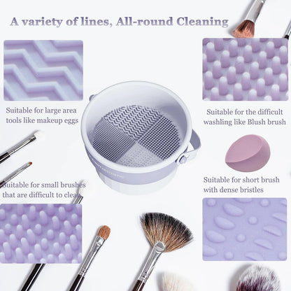 Makeup Brush Cleaning Bowl