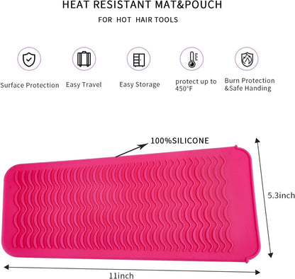 Heat Resistant Silicone Mat Pouch