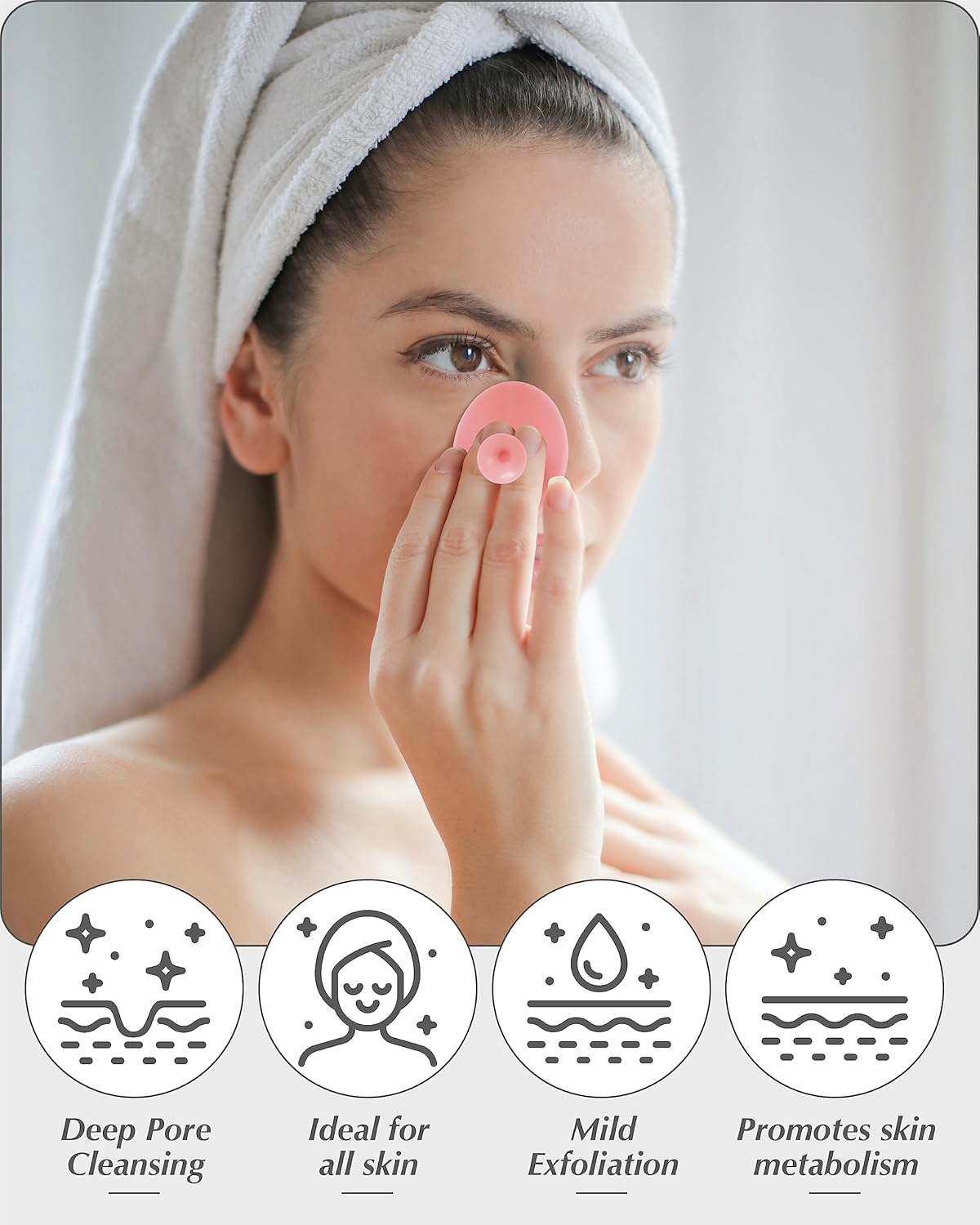 Silicone Face Scrubber