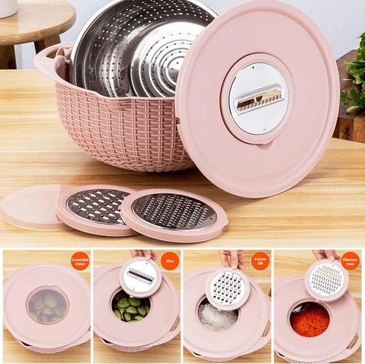 4 in 1 Colander with Mixing Bowl Set