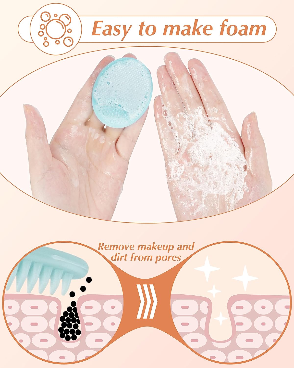 Silicone Face Scrubber