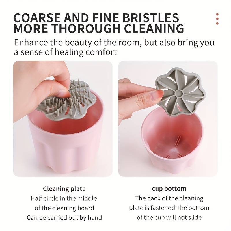 Makeup Brush Cleaning Cup