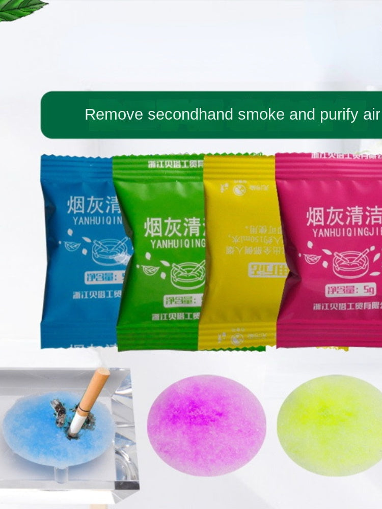 Ashtray Sand Pack of 4 bags Smokeless Ashtrays for Cigarettes Indoor, Quickly Extinguish Smoke and Adsorb Soot, Prevent Secondhand Smoke, Odor Eliminator