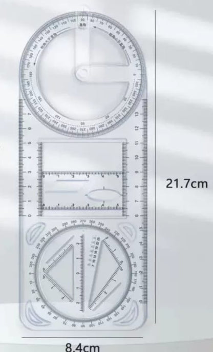 Multifunctional Geometric Ruler