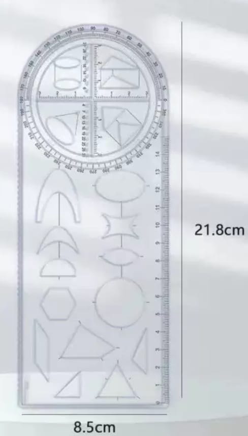 Multifunctional Geometric Ruler