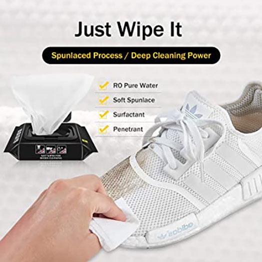 White Shoes Wipes (80 wipes)