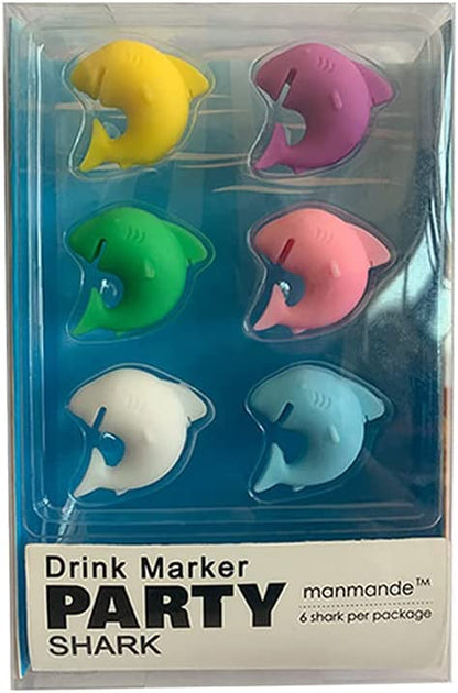 Shark Glass Marker 6pcs